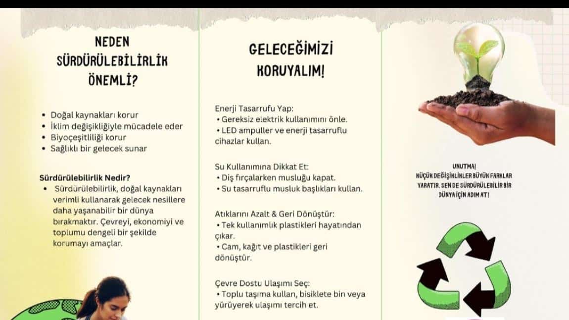 Enerji Dostu Mavi Yeşil Okul  Projesi 